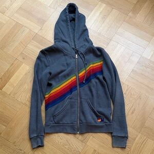 Aviator Nation Heather Gray Hoodie